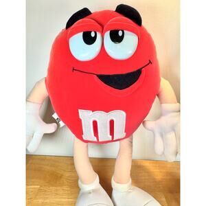 M&M 10” Blue and Red Plush Toys